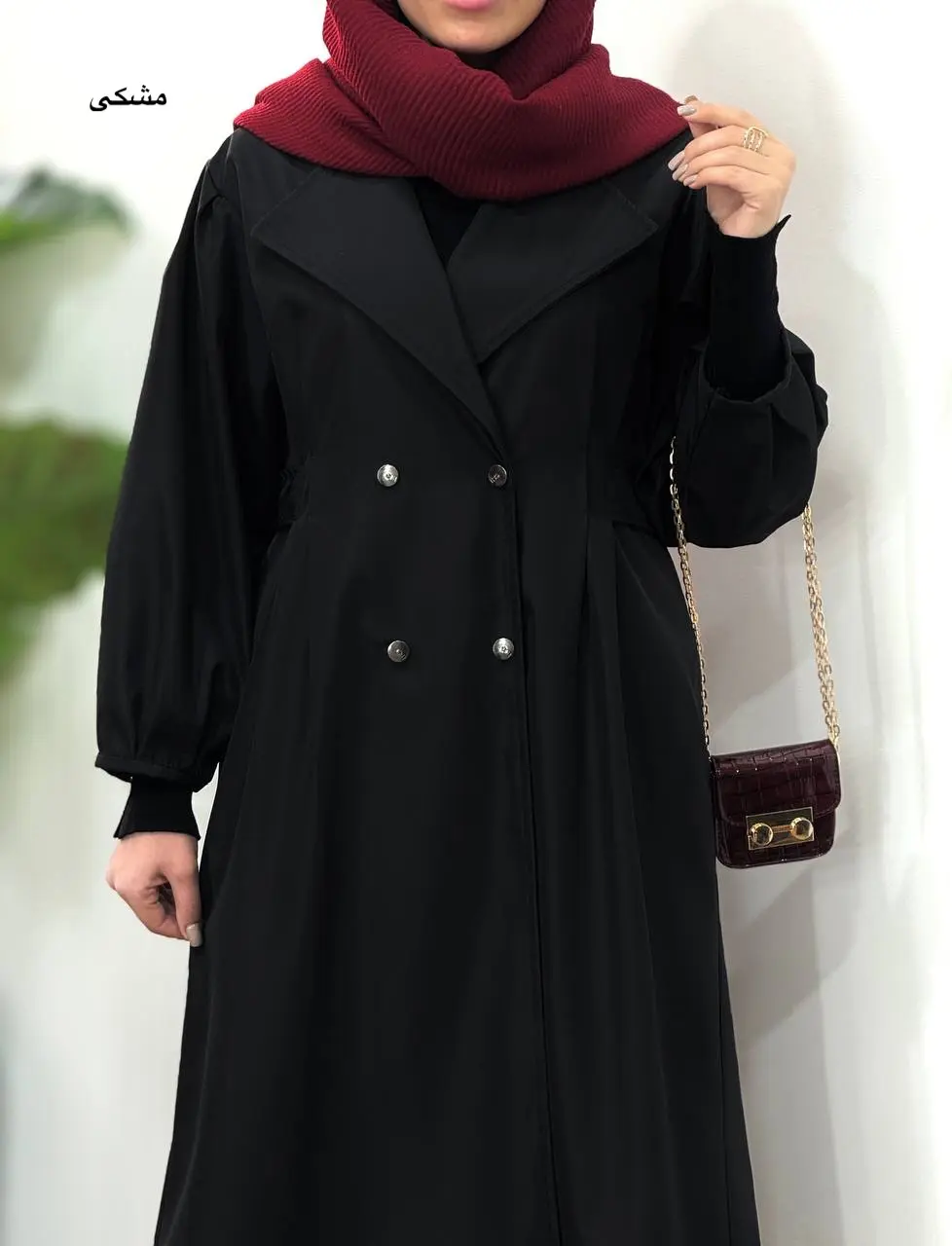 بارونی بلند ضد آب سمن